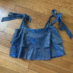 Glittery tank top
